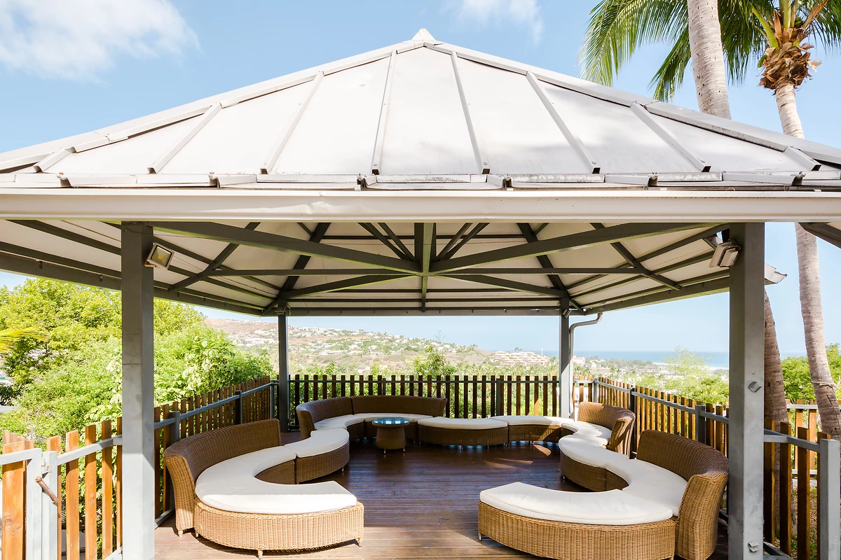 Pavillon, Terrasse, Hôtel Les Aigrettes