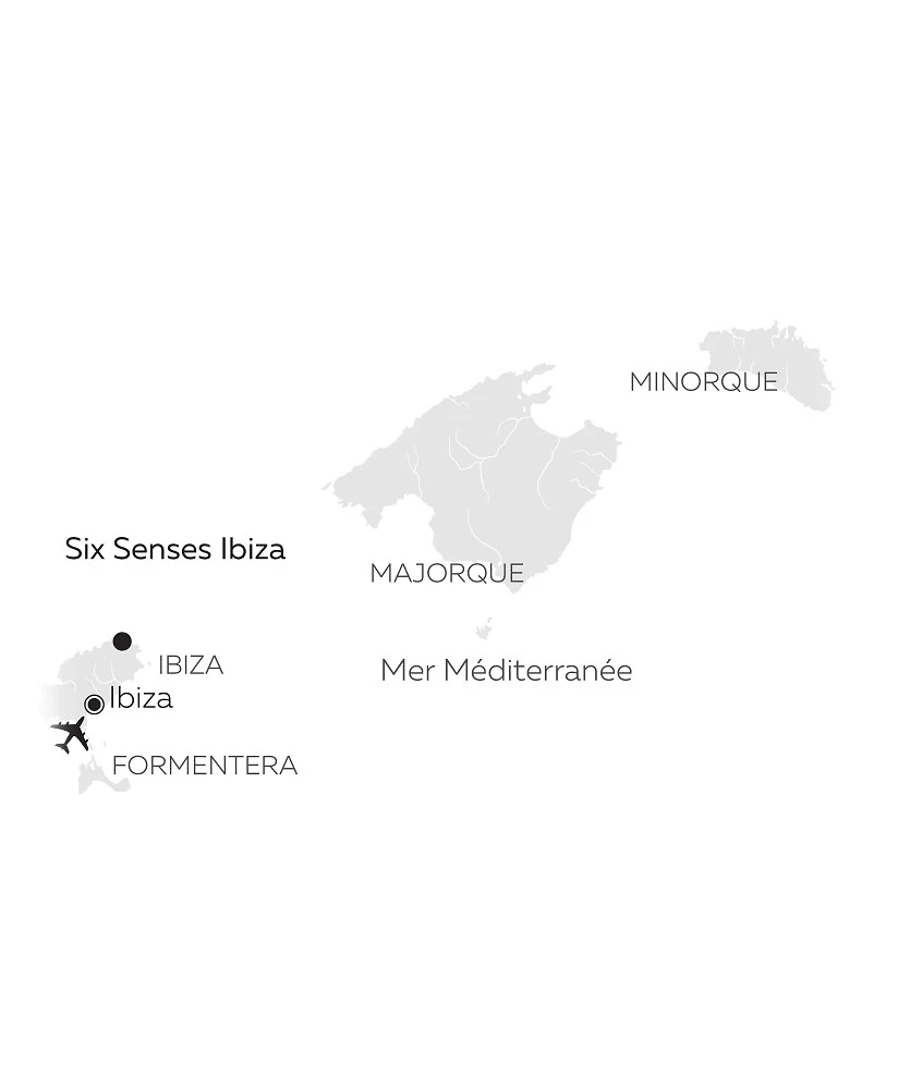 Carte Six Senses Ibiza