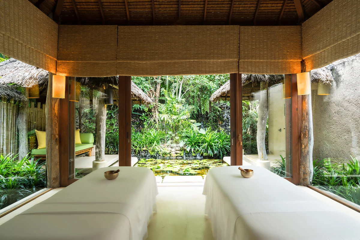 Salle de soins, spa de l'hôtel, Six Senses Yao Noi
