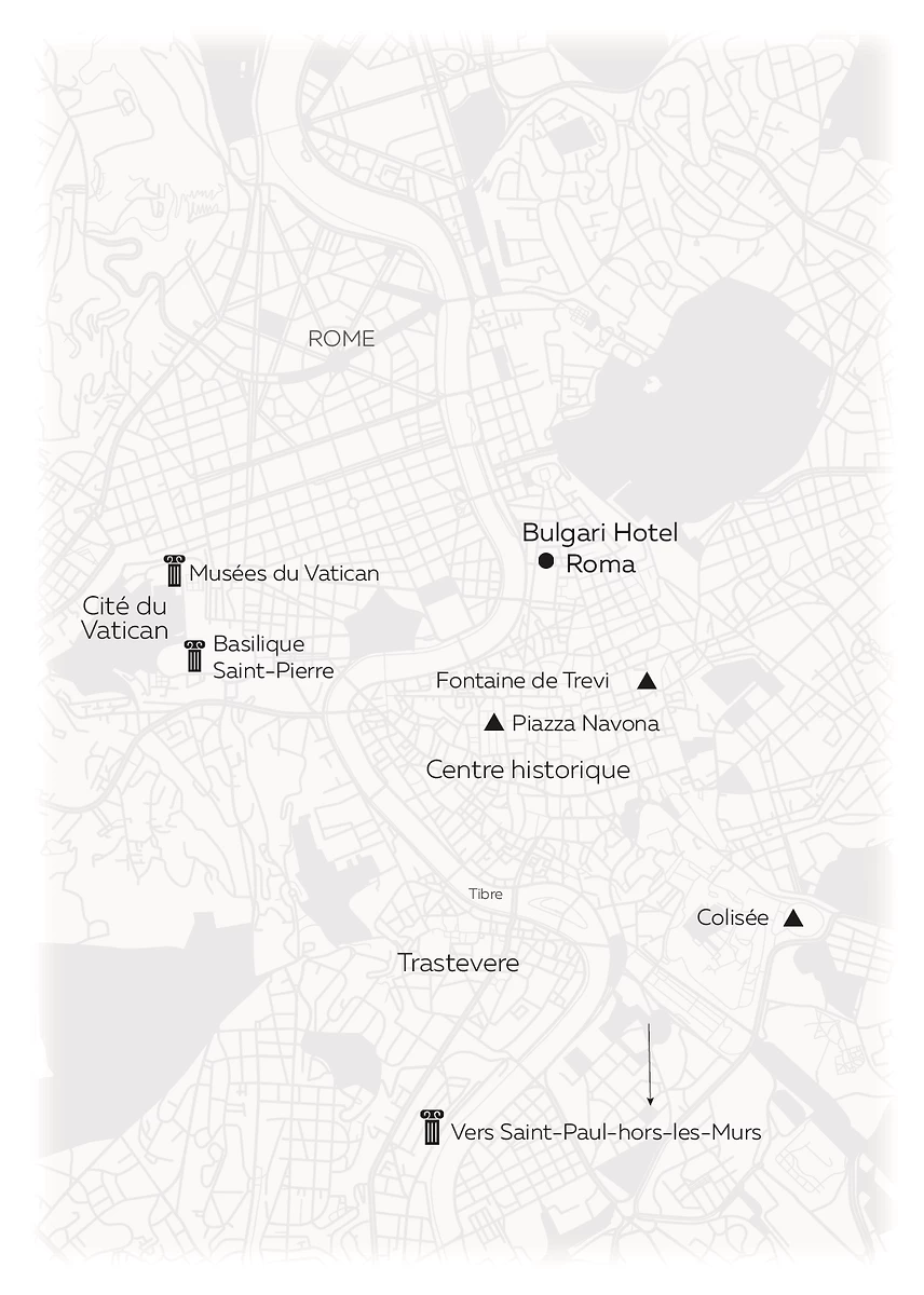 Carte Bulgari Hotel Roma