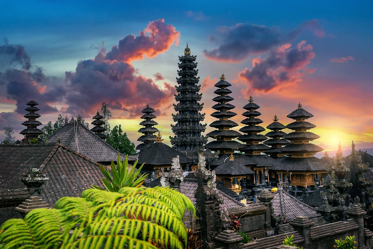 Temple de Besakih, Bali, Indonésie