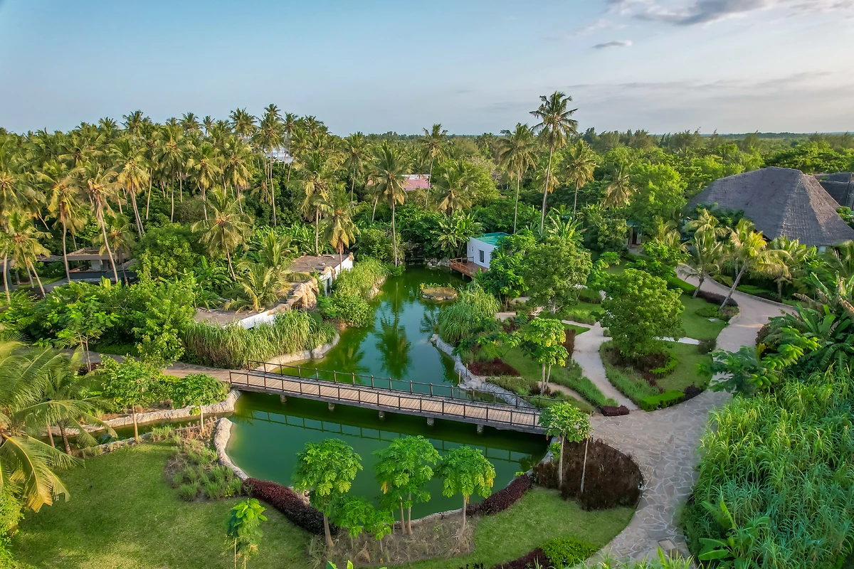 Vue aérienne de l'hôtel, Ycona Luxury Resort