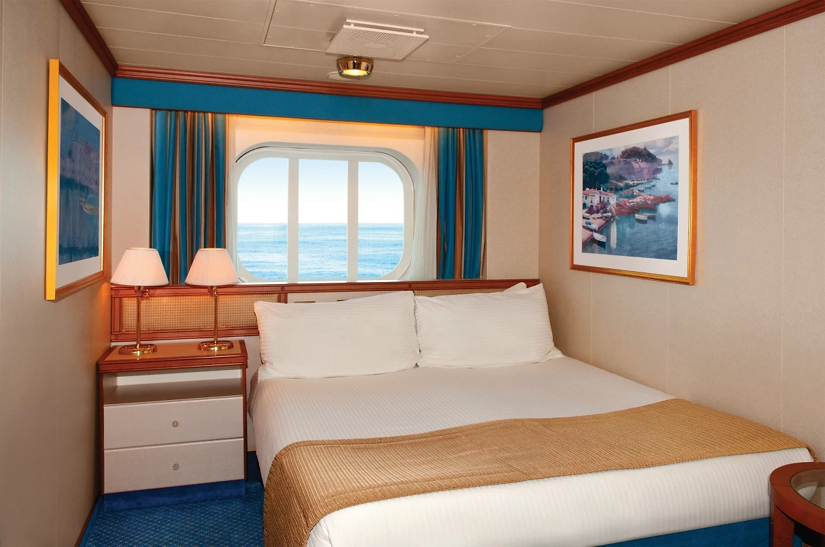 Cabine vue Océan, Crown Princess