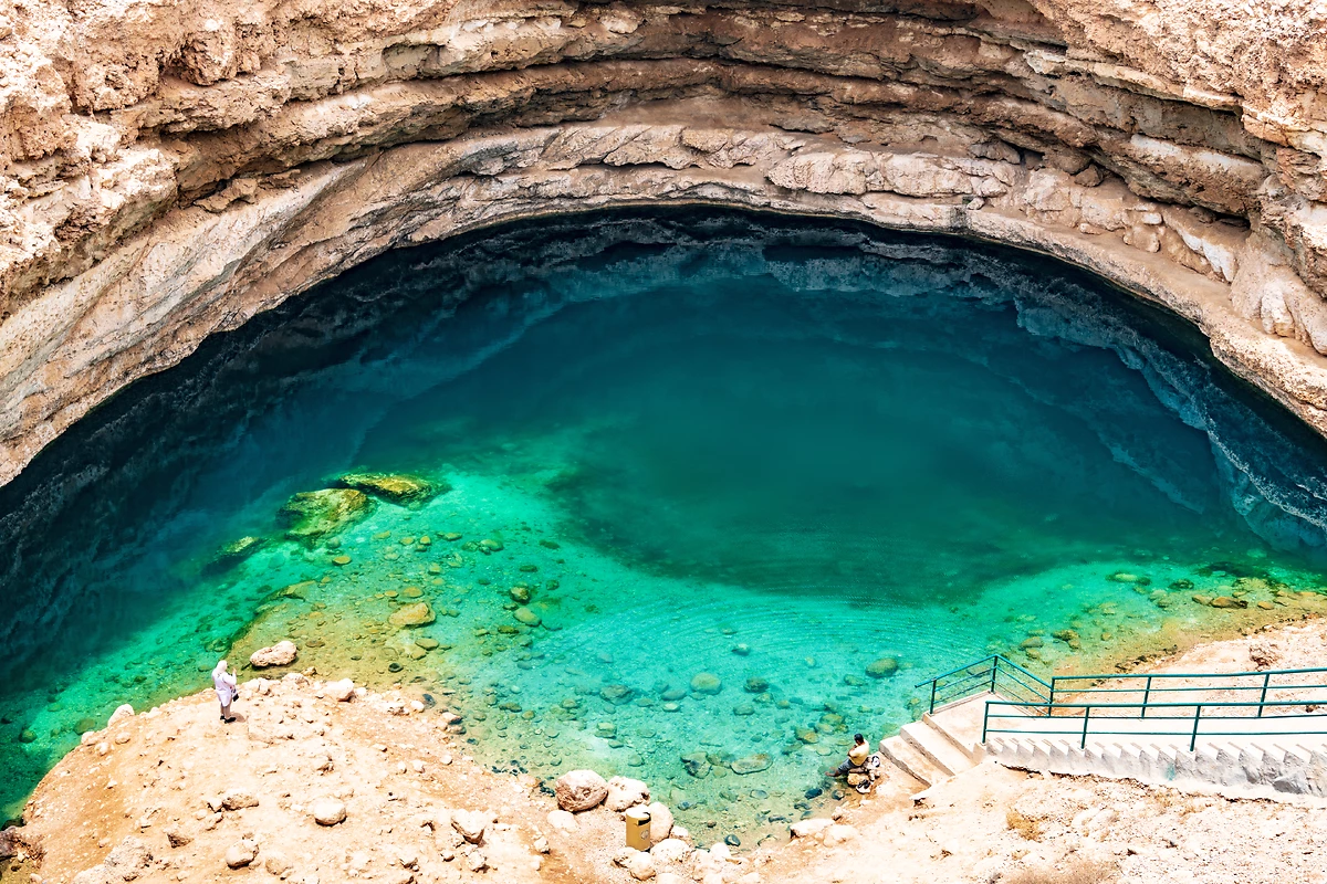 Bimah Sinkhole, Mascate, Oman