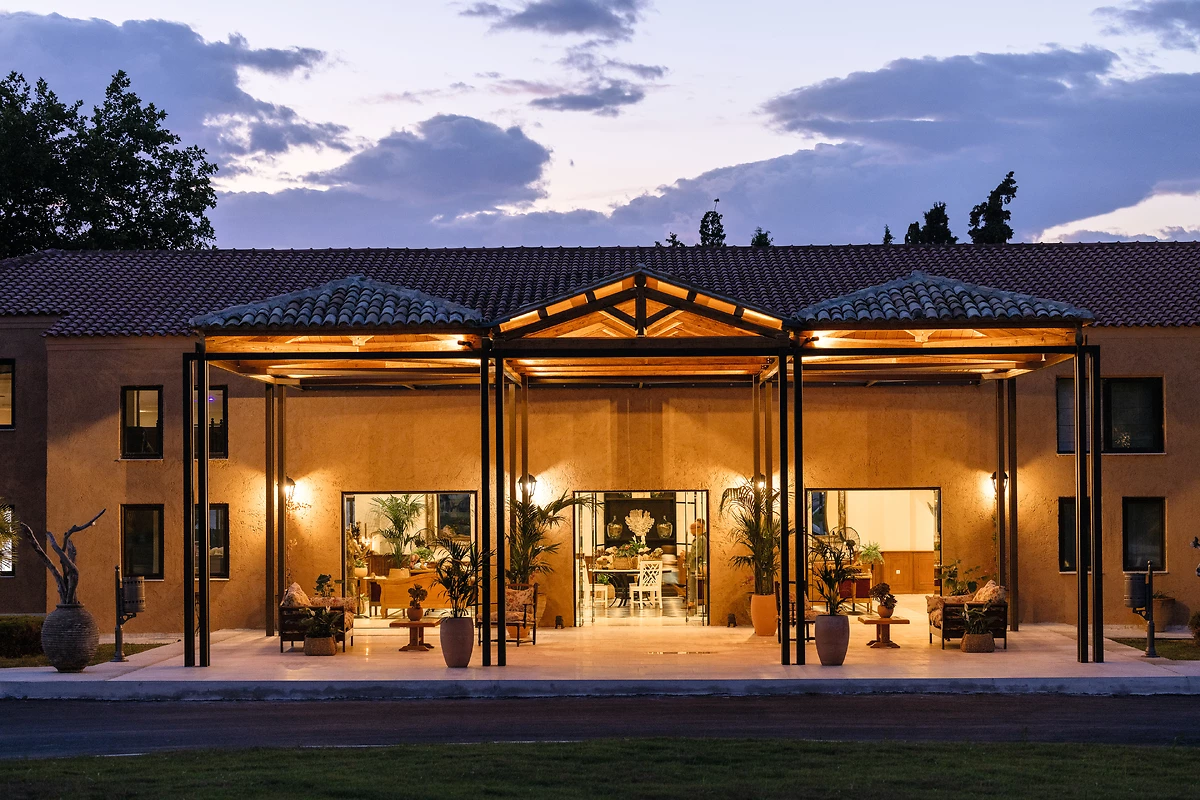 Entrée, Grecotel LUX ME Costa Botanica, Corfou, Grèce