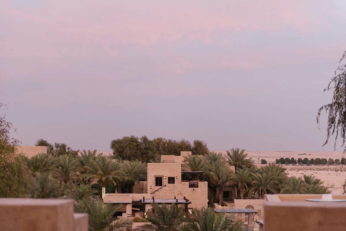 Le resort est caché dans une oasis