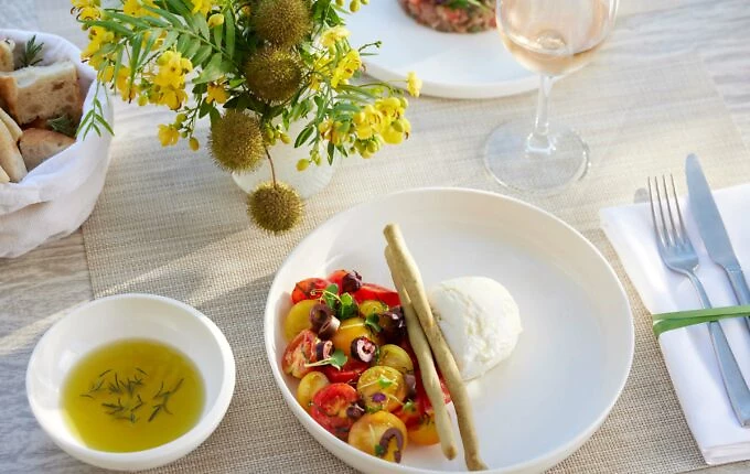 Plat servis au restaurant 