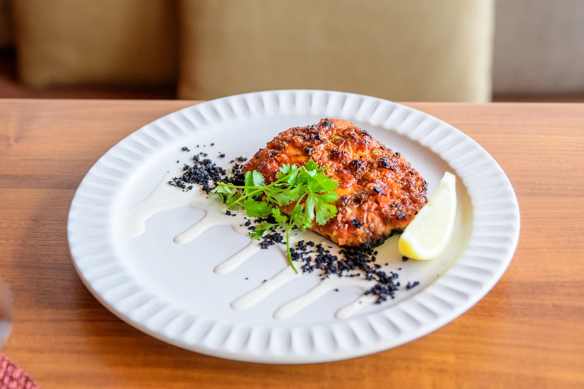 Plat servis au restaurant Arabesque, Ritz Carlton Maldives : Fari Islands