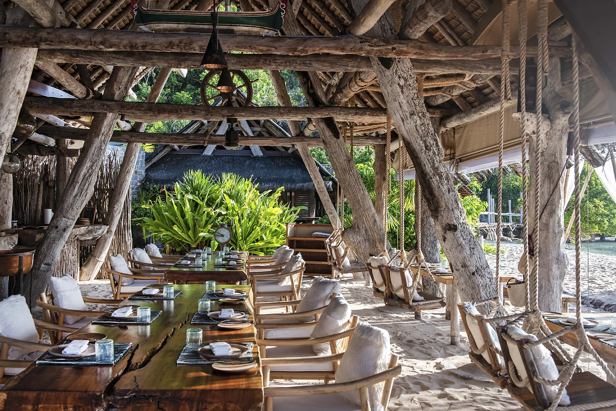Un des restaurants de l'hôtel, Bawah Reserve