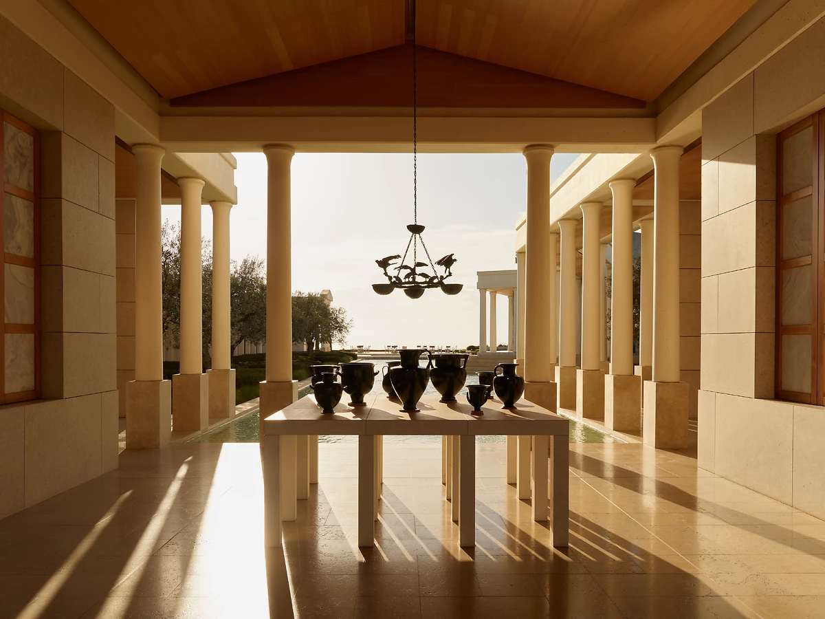 Parties communes, Amanzoe