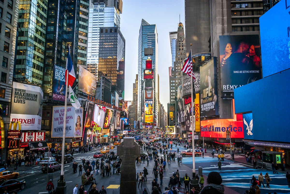 Time Square, New York, état de New York, Etats-Unis