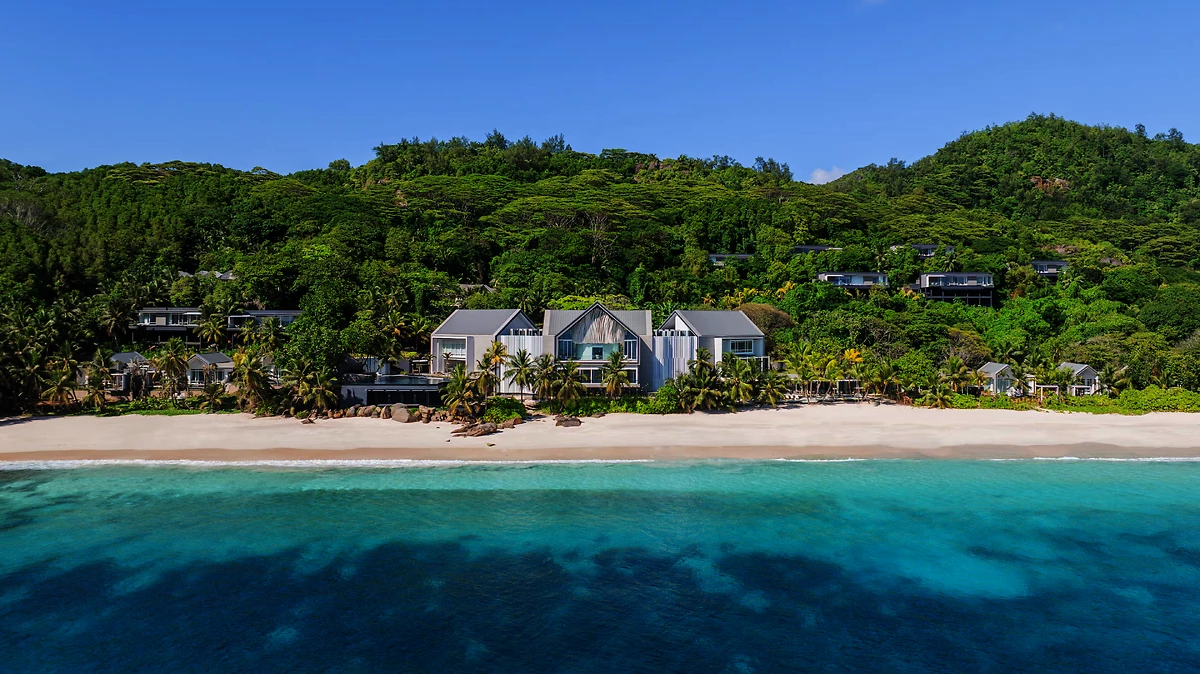 Vue d'ensemble, Cheval Blanc Seychelles, Mahé, Seychelles