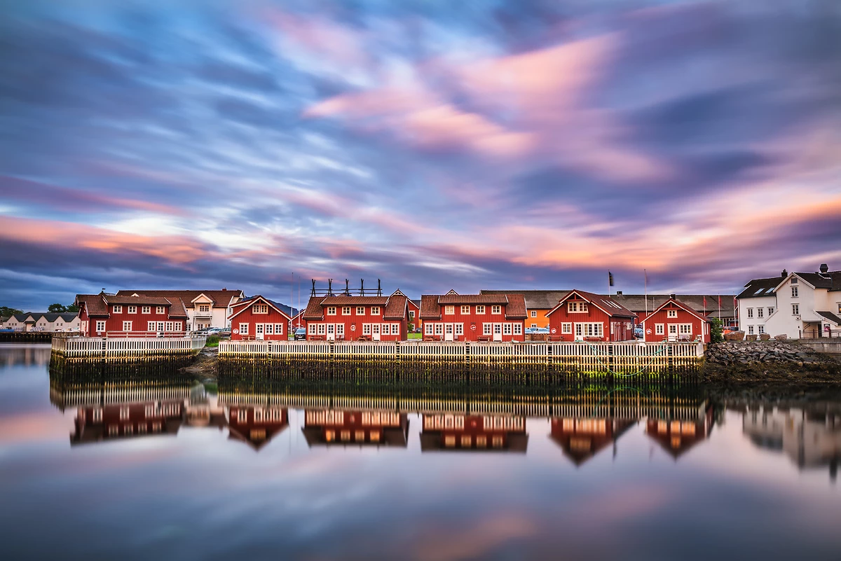 Port de Svolvaer, Île d'Austvagoya, Lofoten