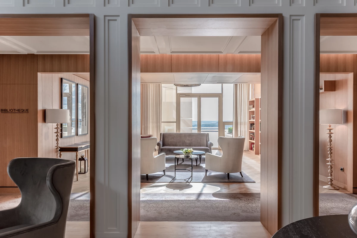 Bibliothèque, hôtel Royal Champagne Hotel & Spa