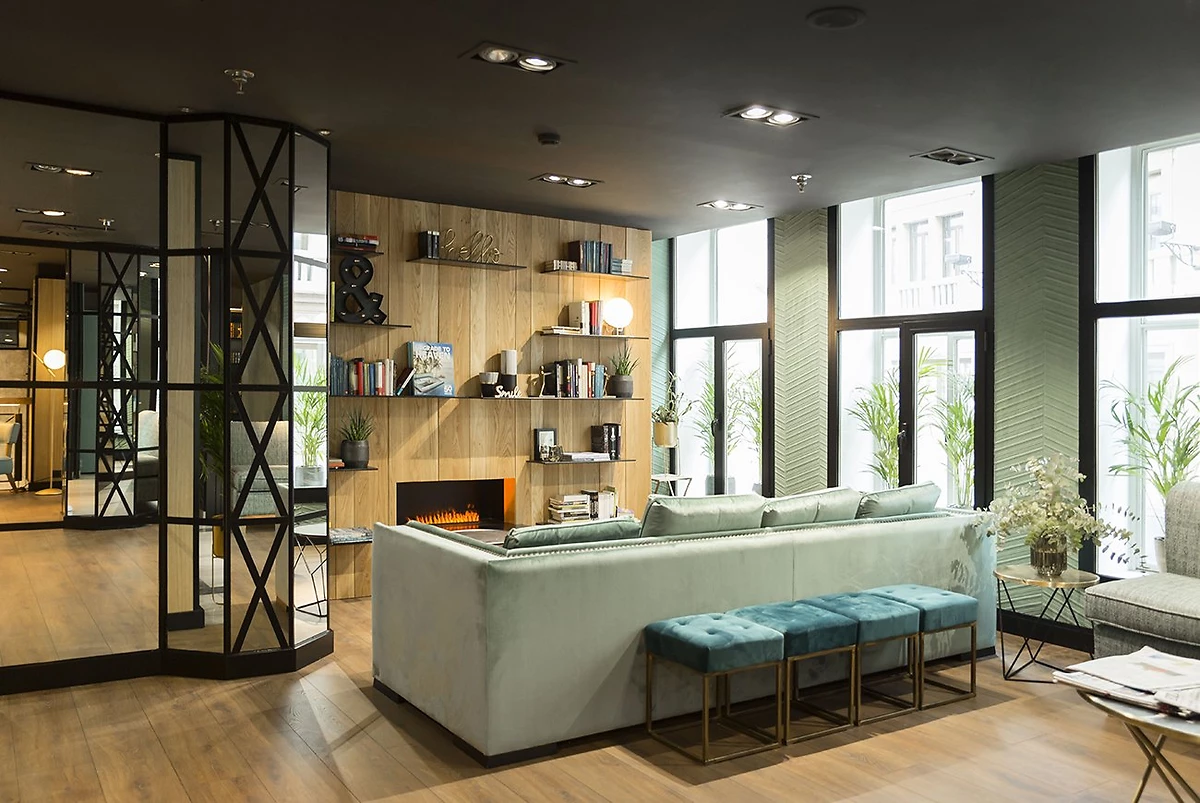 Lobby de l'hôtel, hôtel Petit Palace Alcala