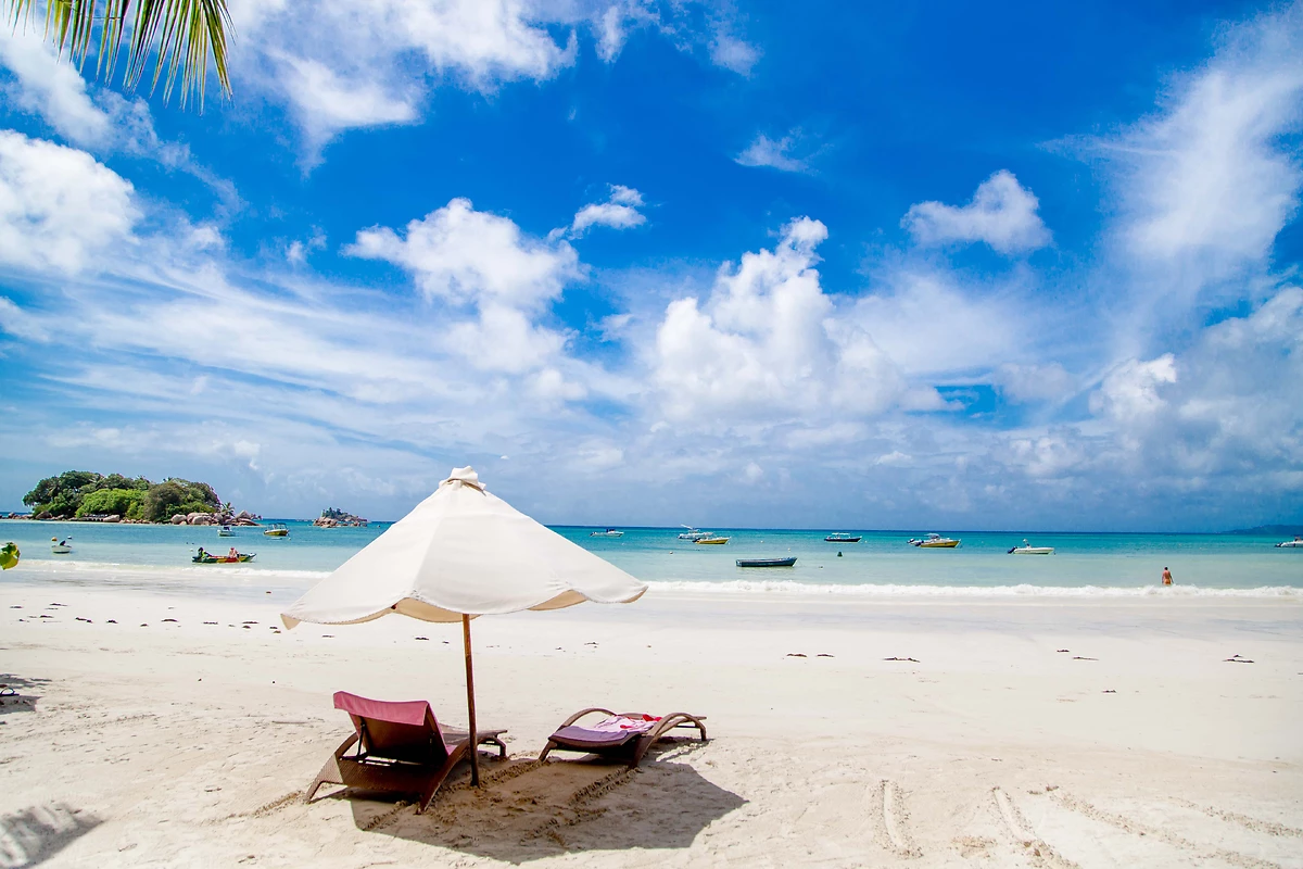 Plage, Village du Pêcheur, Seychelles