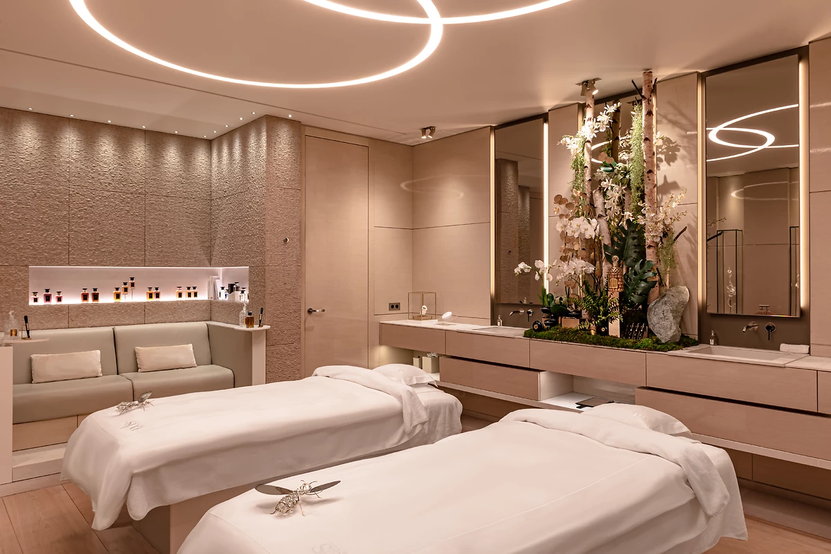 Salle de soins, spa de l'hôtel, Cheval Blanc St-Tropez