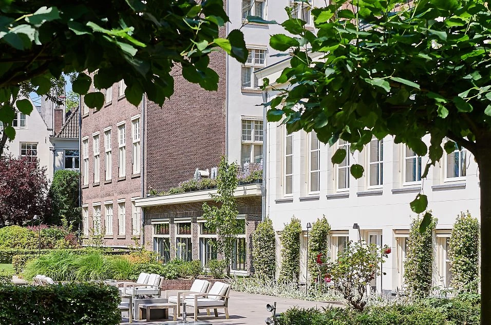 Jardin de l'hôtel, Waldorf Astoria Amsterdam