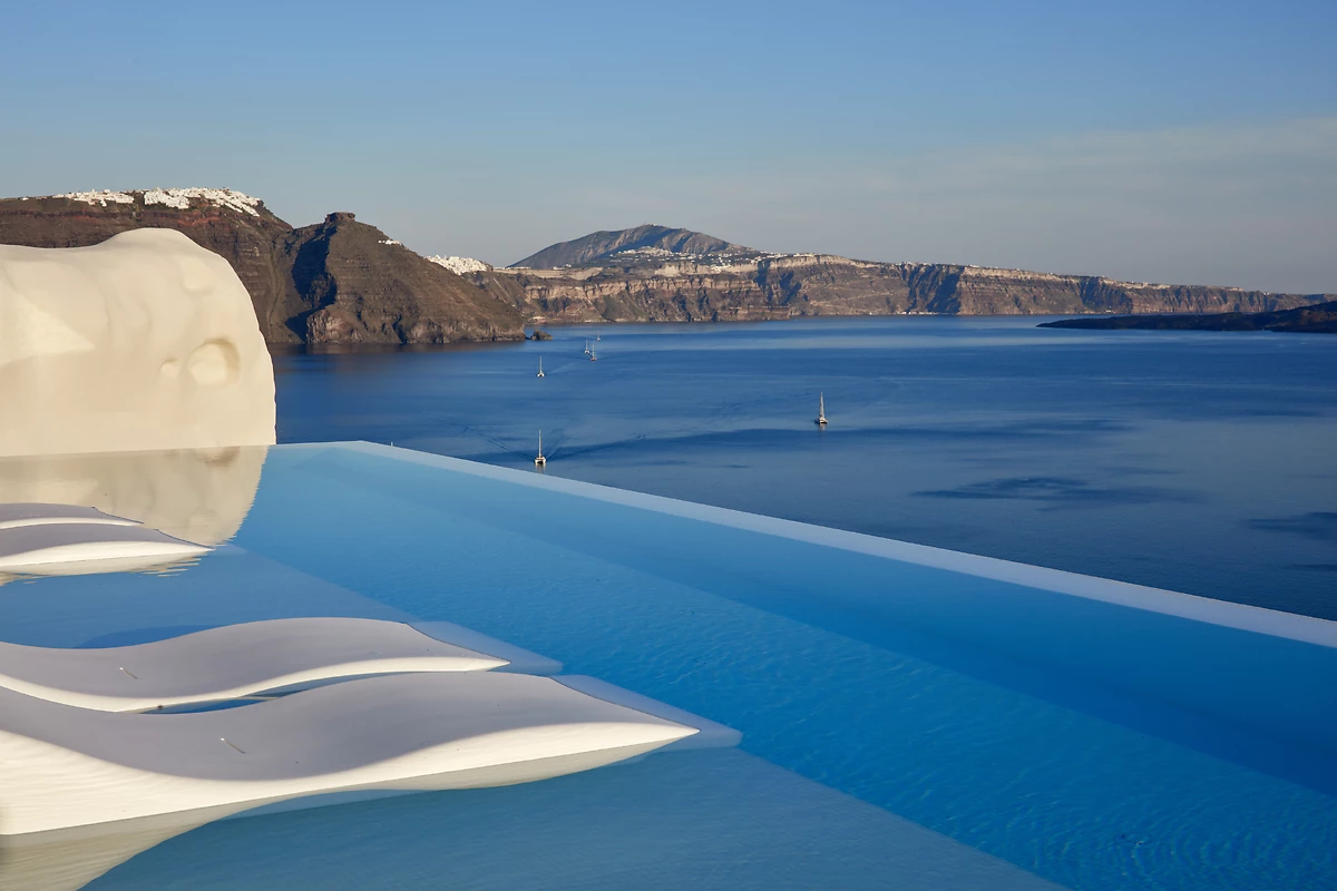 Piscine de l'hôtel, Canaves Oia Suites