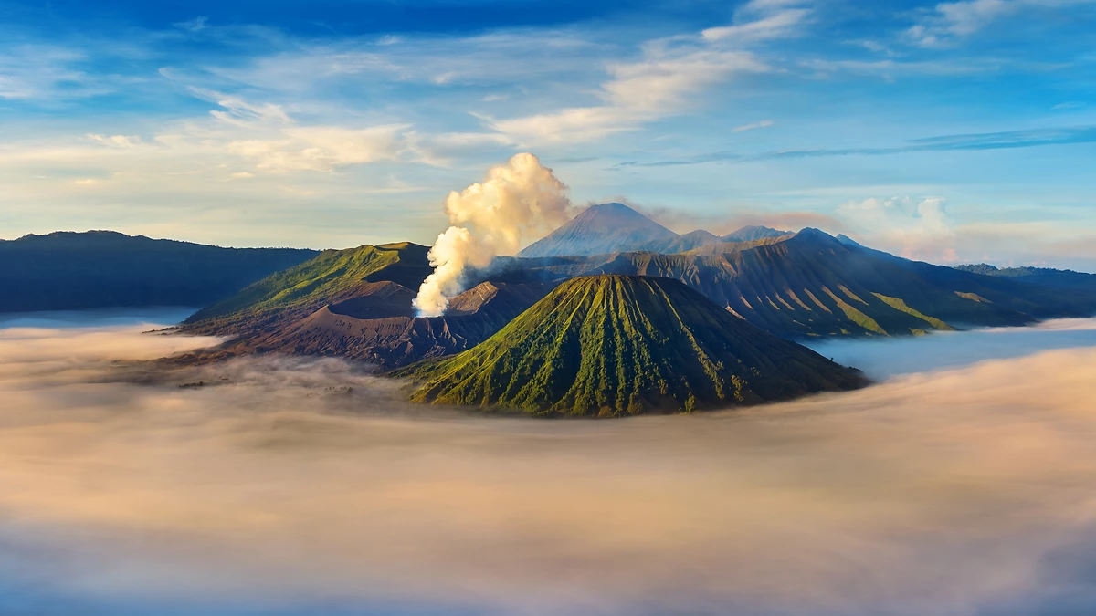 Volcan du Mount Bromo, Java, Indonésie