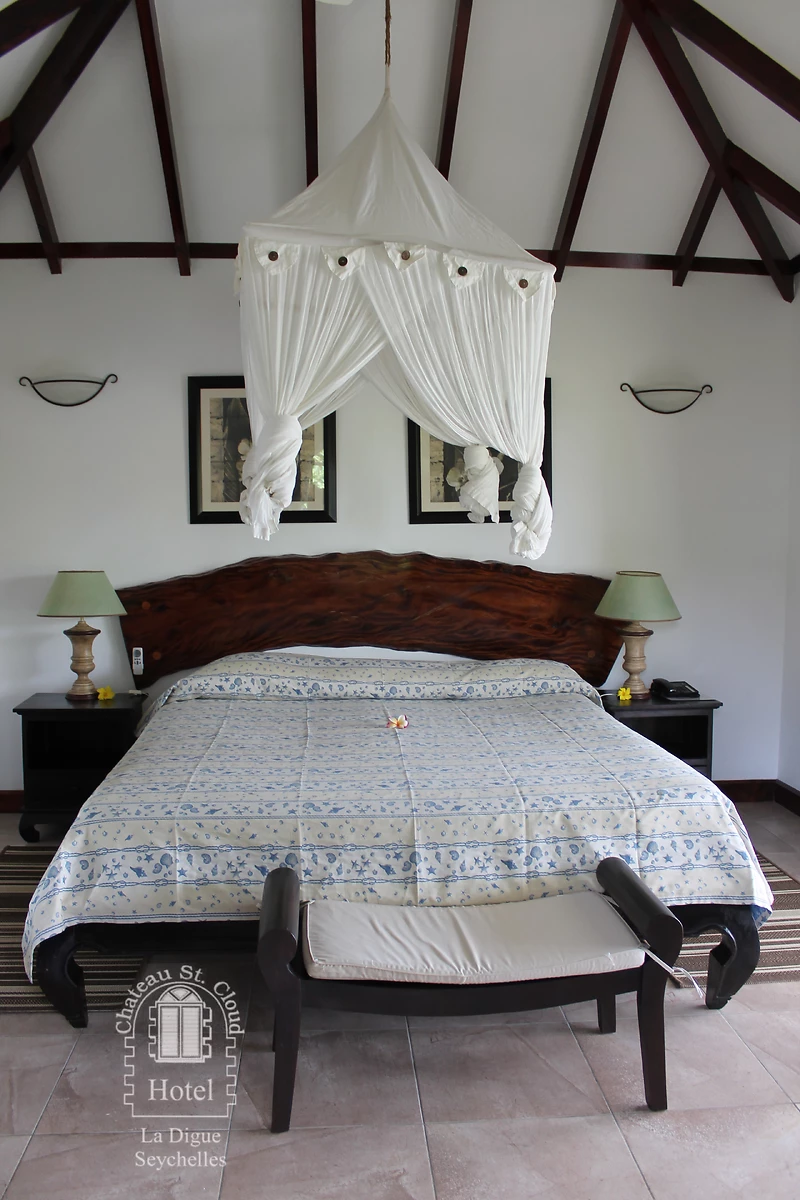 Chambre standard, Hôtel Château St Cloud, La Digue, Seychelles