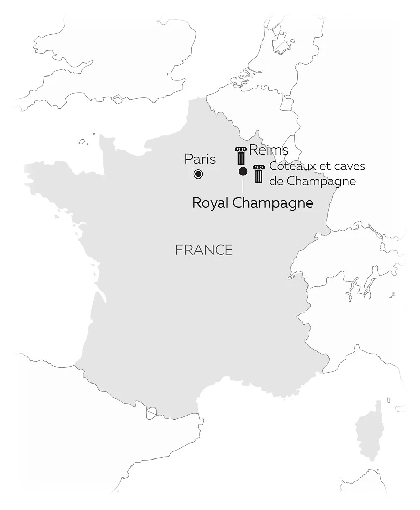 Carte Royal Champagne Hotel & Spa