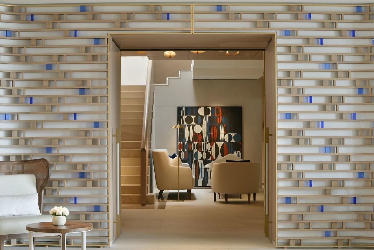 Lobby de l'hôtel, Cheval Blanc St-Tropez