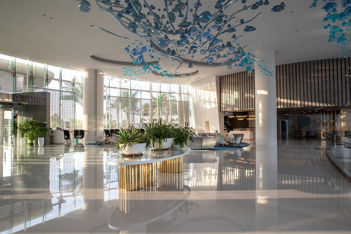 Lobby de l'hôtel, Jumeirah at Saadiyat Island Resort