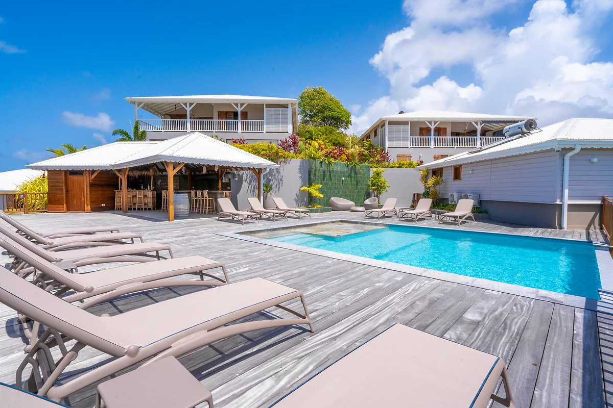 Piscine de l'hôtel, Cap Cabaret Kréol'lodge