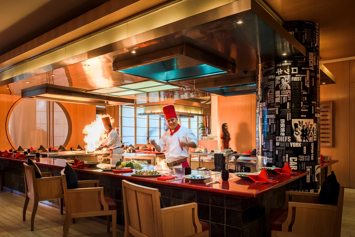 Benihana Restaurant, Hôtel Beach Rotana, Abu Dhabi, Emirats Arabes Unis