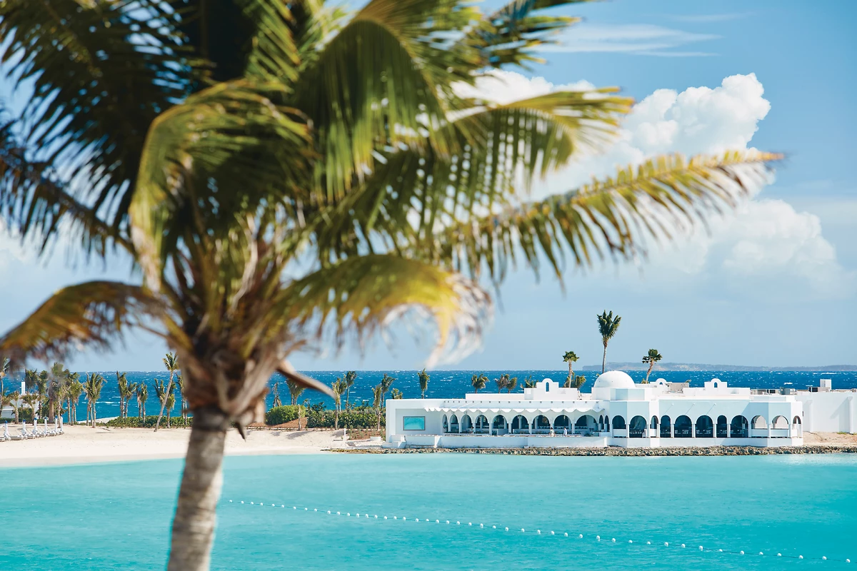 Vue extérieure de l'hôtel, hôtel Cap Juluca