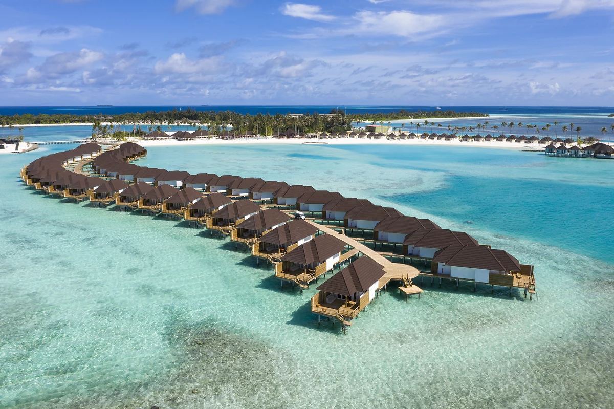 Vue extérieure de l'hôtel, Sun Siyam Olhuveli