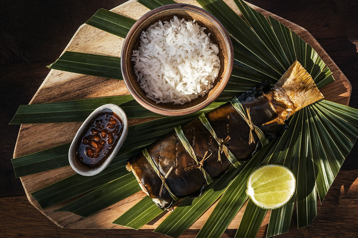 Plats servis au restaurant Alma, One&Only Mandarina