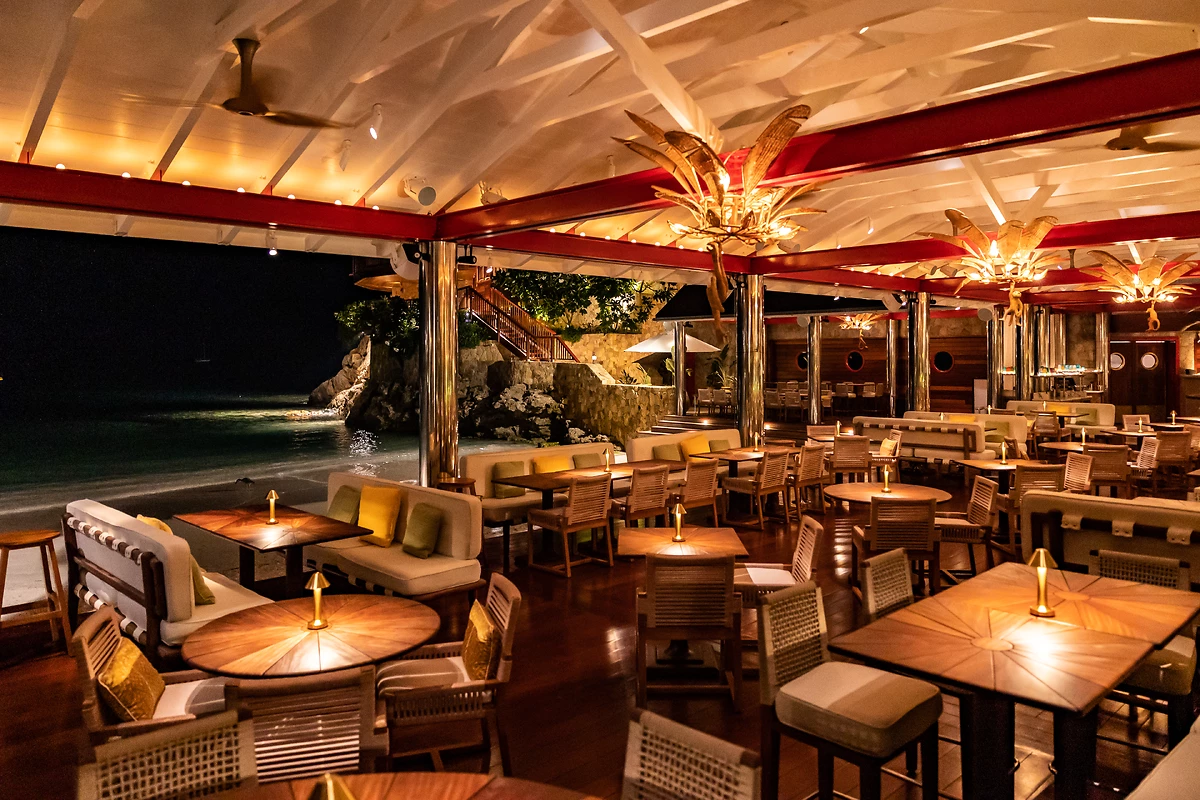 Un des bars de l'hôtel, Eden Rock - St Barths