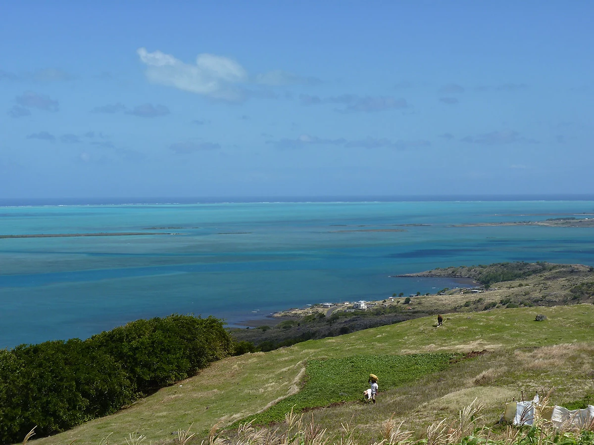 Vue depuis l'hôtel, Bakwa Lodge