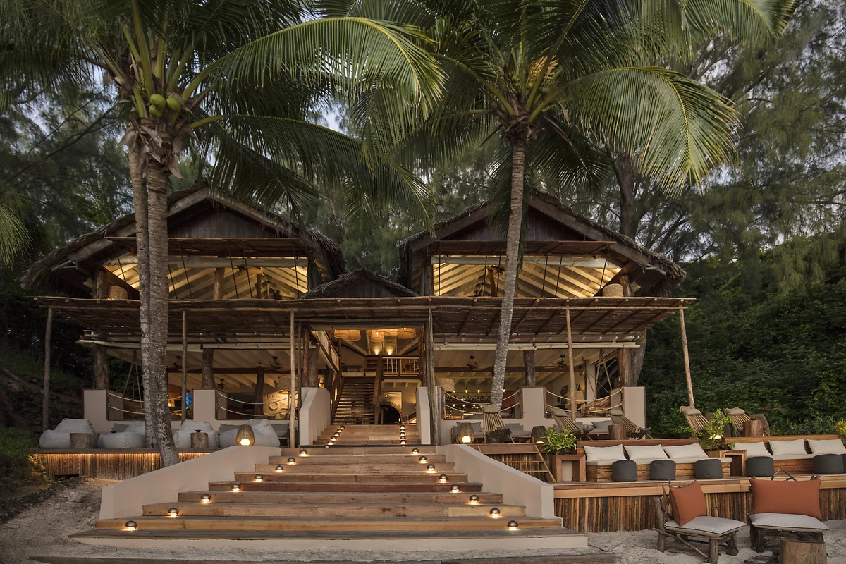 Bar de l'hôtel, hôtel Constance Tsarabanjina