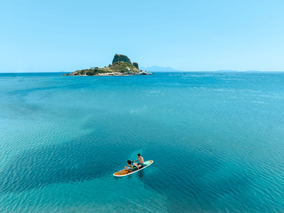Activité de paddle, hôtel Ikos Aria Resort