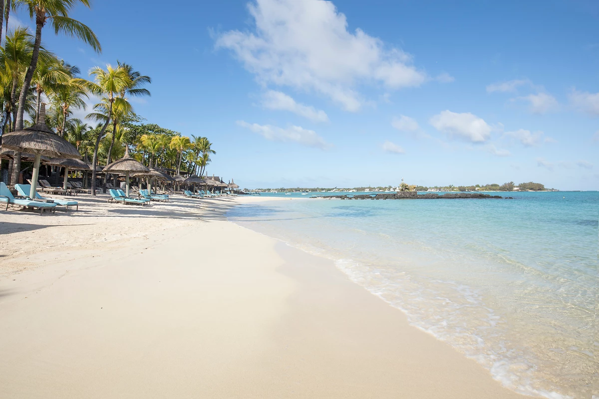Plage de l'hôtel, Royal Palm Beachcomber Luxury