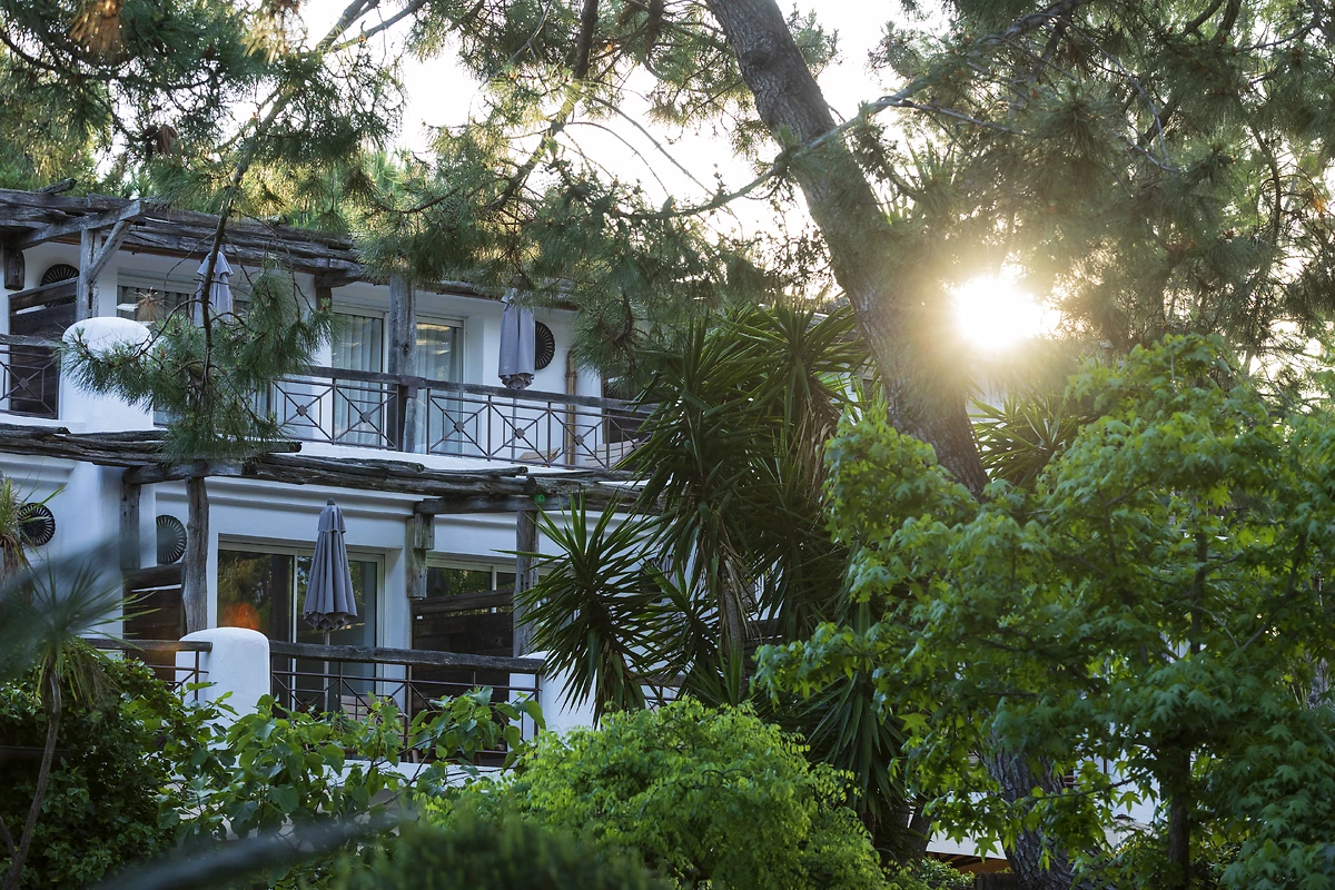 Vue extérieure de l'hôtel, Grand Hôtel de Cala Rossa