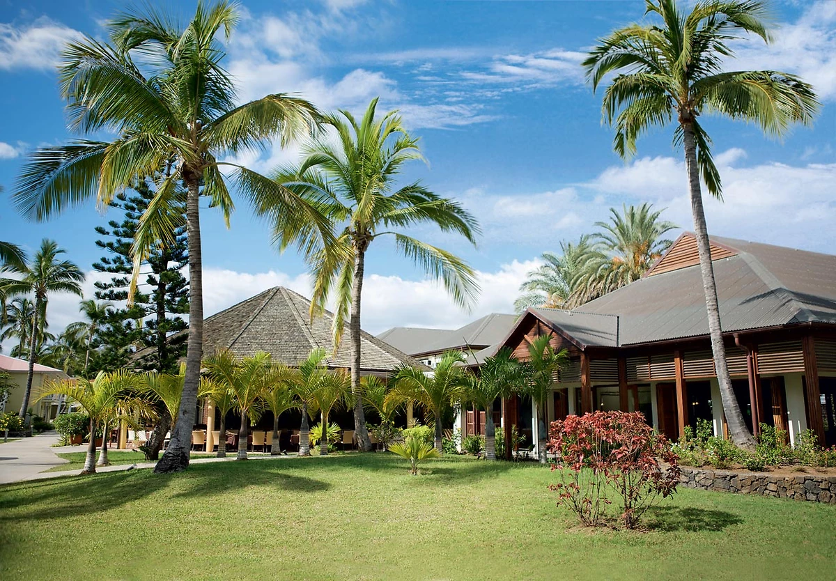 Jardin de l'hôtel, Hôtel Le Récif, La Réunion