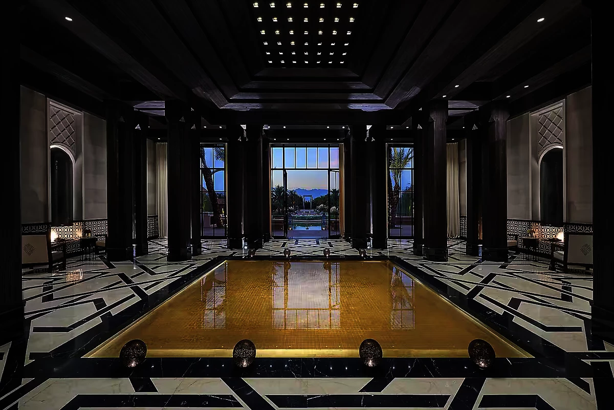 Lobby, Mandarin Oriental Marrakech, Maroc