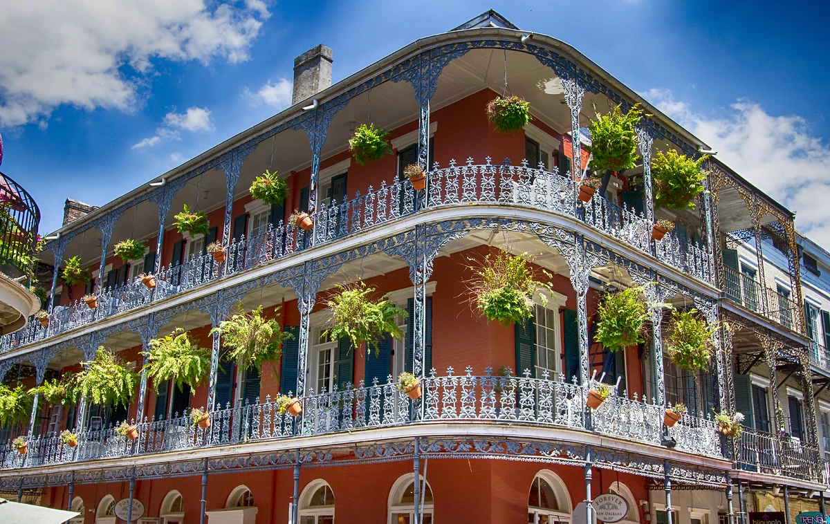 Vieux bâtiment, La Nouvelle-Orléans, Louisiane