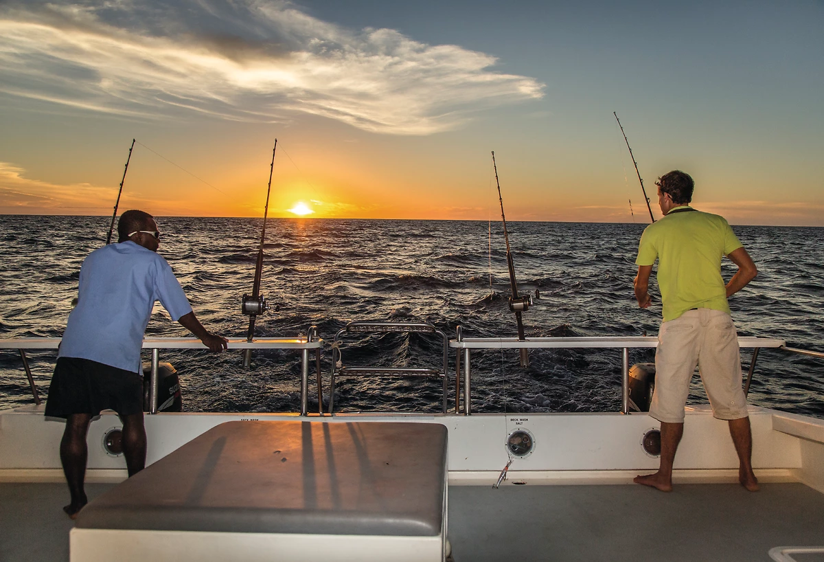 Activité de pêche, hôtel Constance Tsarabanjina