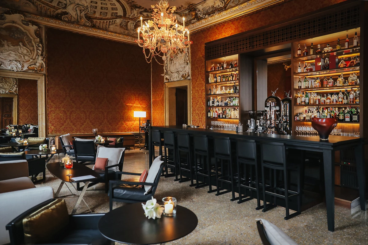 Bar de l'hôtel, Aman Venice