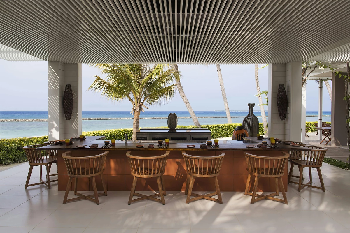 Restaurant Le Diptyque, Cheval Blanc Randheli