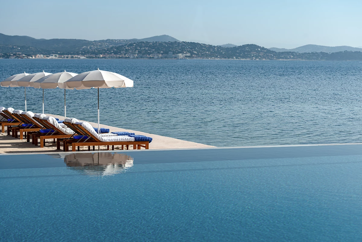 Piscine de l'hôtel, Cheval Blanc St-Tropez