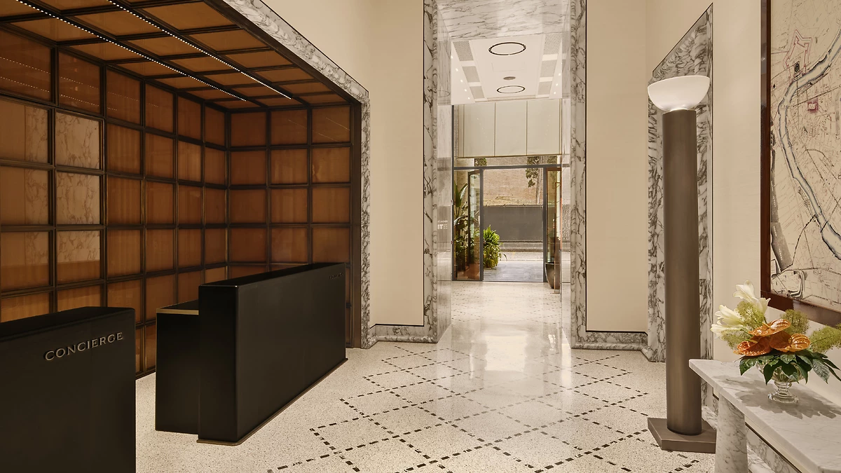 Lobby de l'hôtel, Bulgari Hotel Roma (Bvlgari)