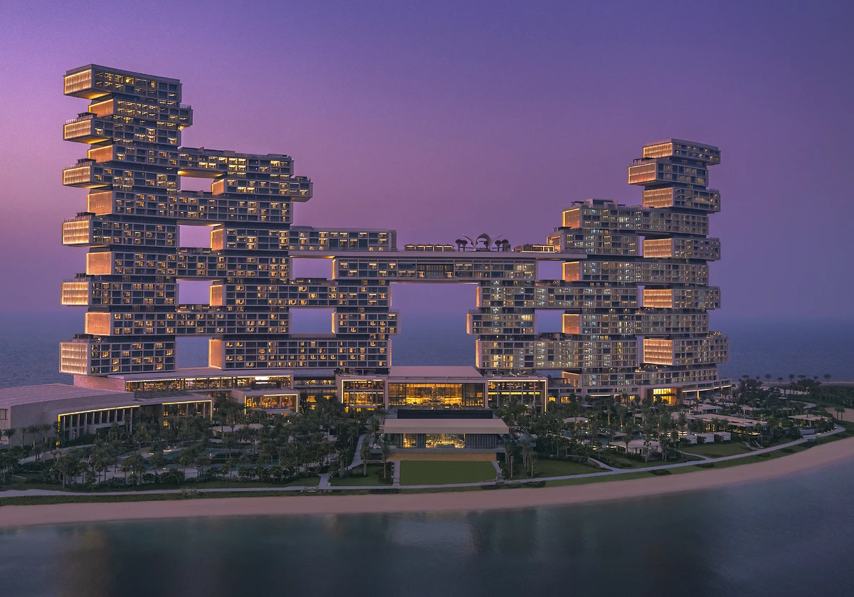 Vue extérieure de l'hôtel, Atlantis The Royal