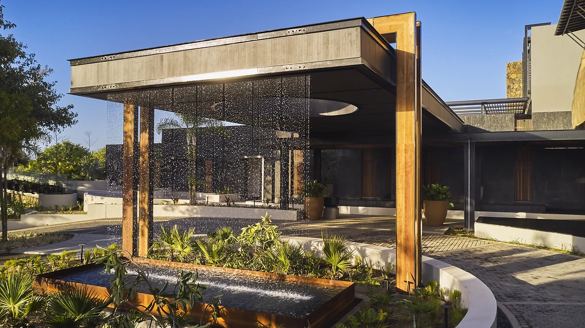 Entrée de l'hôtel, LUX* Grand Baie, Île Maurice