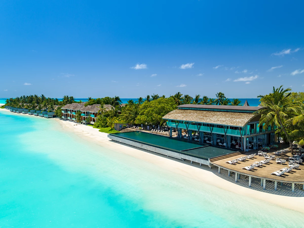 Vue extérieure de l'hôtel, Kuramathi Maldives